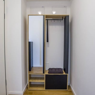 Аренда светлой двухкомнатной квартиры в современном ЖК, 41 м², Палилула, Белград, Сербия